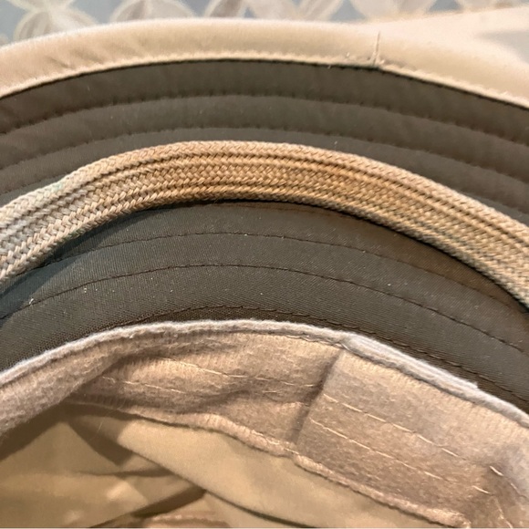 Tilley LT3 Water Repellent Snap Up Hat Tan Brown Size 7 1/4 - Picture 14 of 15